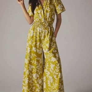 Anthropologie the somerset jumpsuit size M